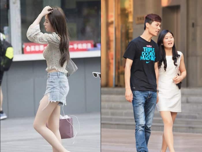 Chinese men and women average height