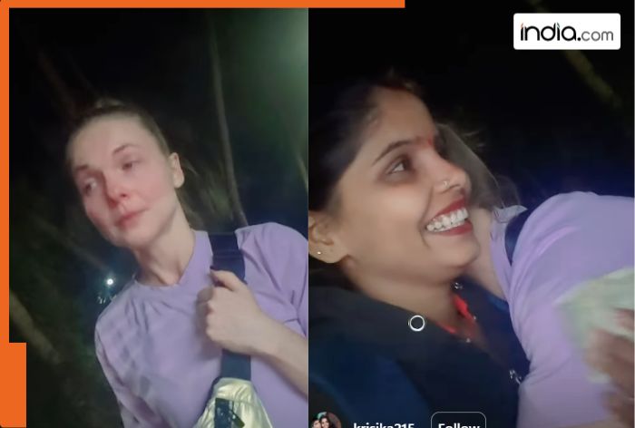Woman rescues foreign tourist in Goa, internet calls her 'pure soul' | Watch viral video