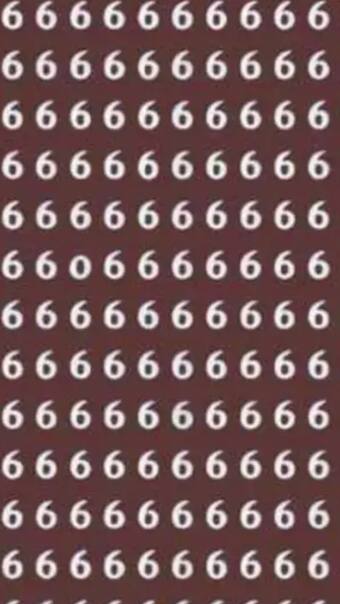 6 की भीड़ में कहां छिपा है 0 नंबर, अगर दम है तो खोजकर दिखा दें आज