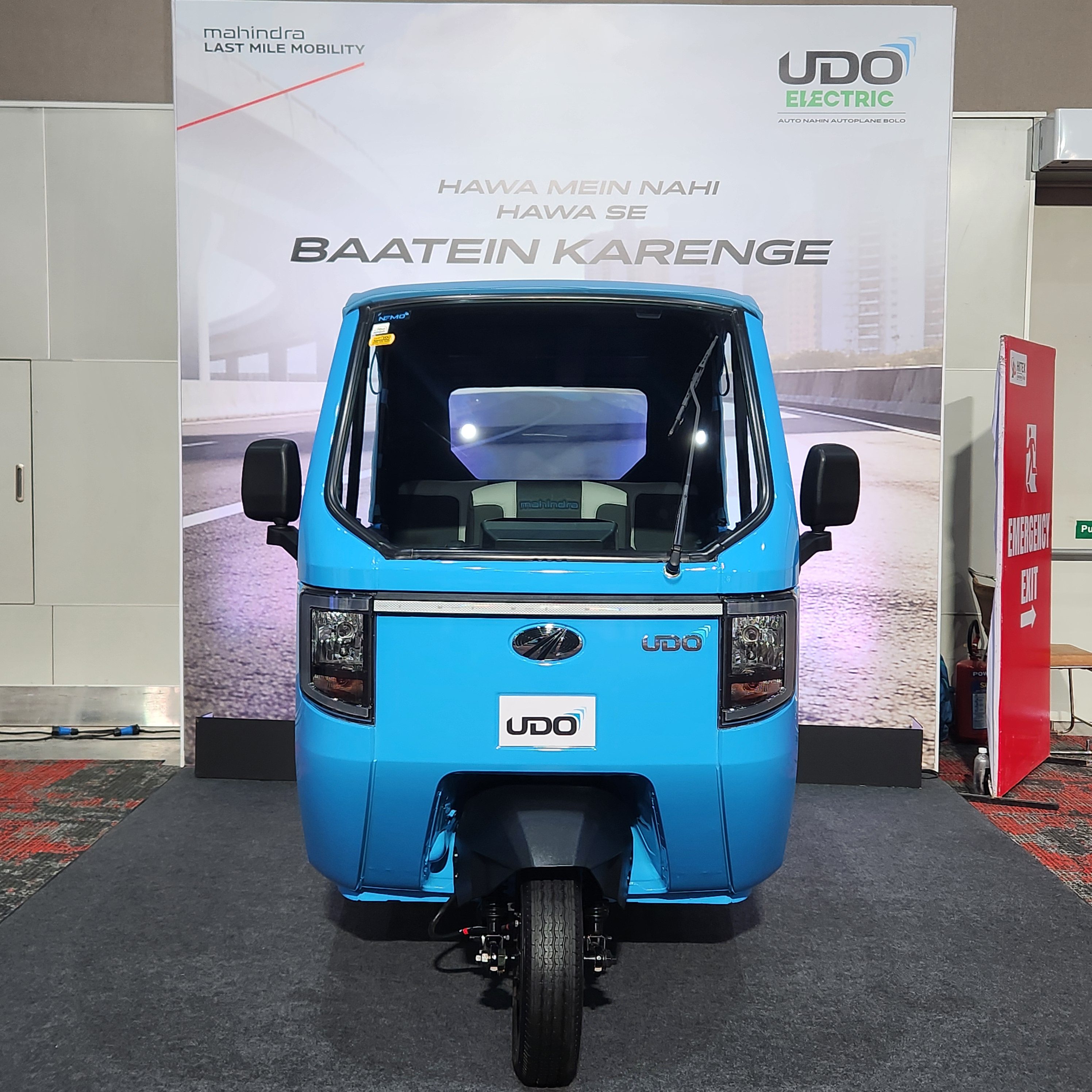 Mahindra Launches UDO Electric Three-Wheeler at an Introductory Price of