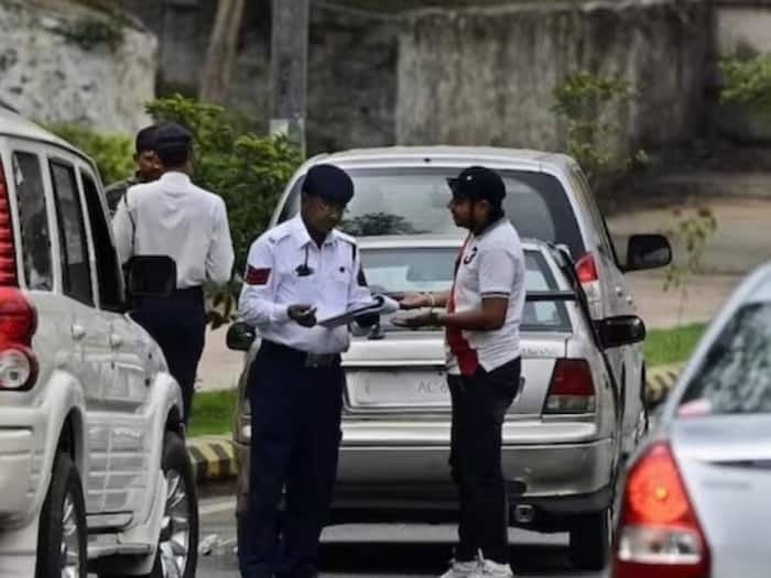 Fake traffic challan