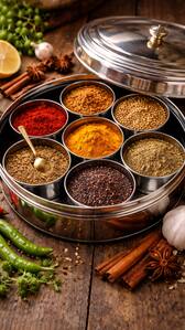 Premium Quality Masala Container Set