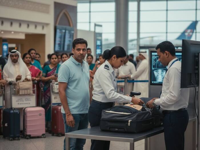 Custom check at India