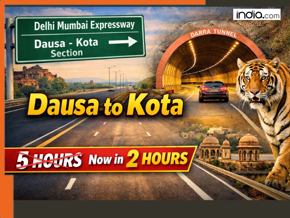 Big relief for Rajasthan travellers as Dausa-Kota section of Delhi-Mumbai expressway opens by…