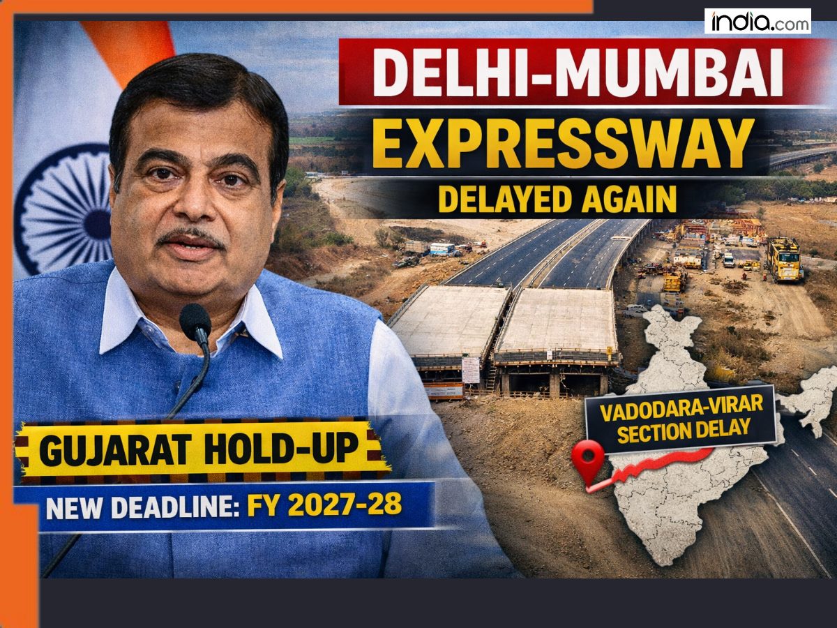 Delhi-Mumbai Expressway Big Update: India’s biggest highway project delayed, deadline revised to…