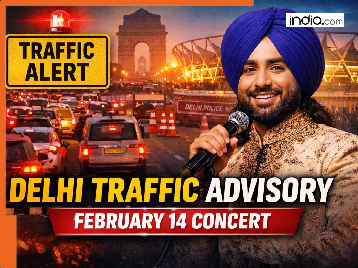 Delhi traffic advisory issued for Dr. Satinder Sartaaj’s February 14 concert at JLN stadium; Check diversions and metro routes