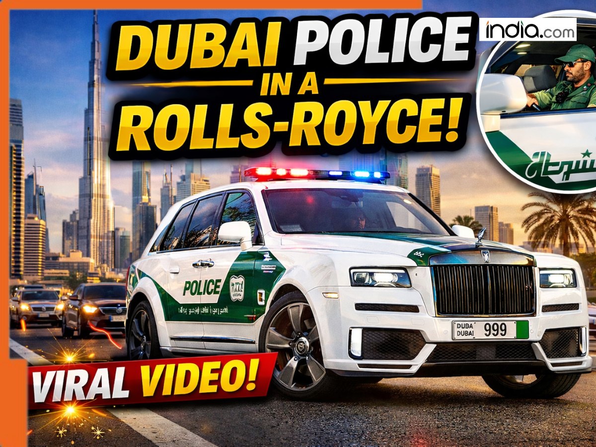 Viral video shows Dubai police using luxury Rolls-Royce for patrolling, netizens say “Happens only in Dubai”