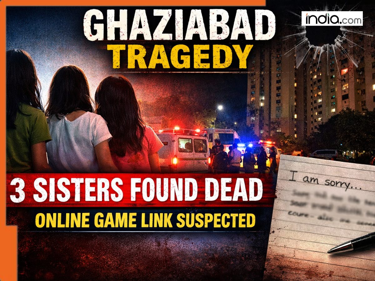 Three sisters aged 12, 14, 16 die after jumping from high-rise in Ghaziabad; Online gaming angle suspected