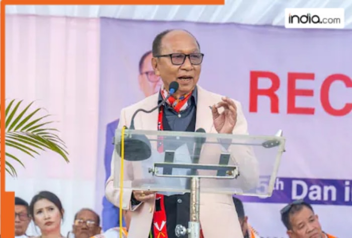 Big development in Manipur as Yumnam Khemchand Singh takes oath as Chief Minister of state after Governor’s rule removed