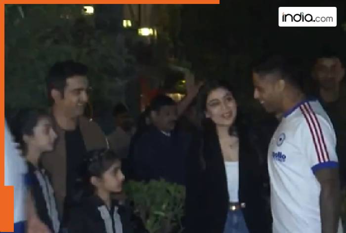 WATCH: Suryakumar Yadav's Team India arrive for special DINNER at..., they will face Namibia at Delhi on Thursday