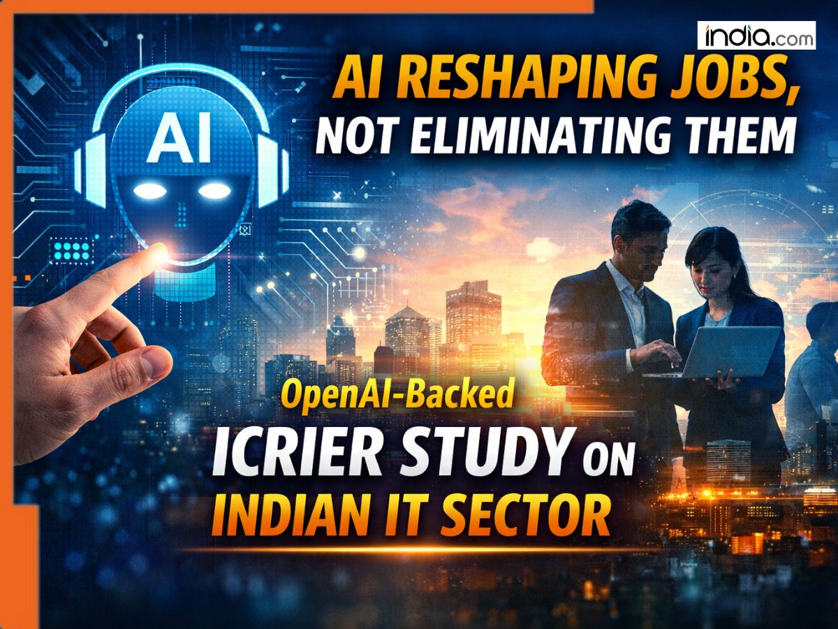 Is AI causing mass job loss in Indian IT sector or reshaping roles? What ICRIER study says