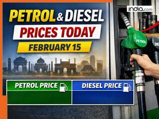 Petrol, Diesel prices announced for February 15: Check latest fuel rates in Delhi, Mumbai and other cities