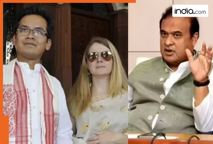 ‘Links to Pakistan’s ISI’: Assam CM Himanta’s allegations against Congress MP Gaurav Gogoi, wife Elizabeth Colburn
