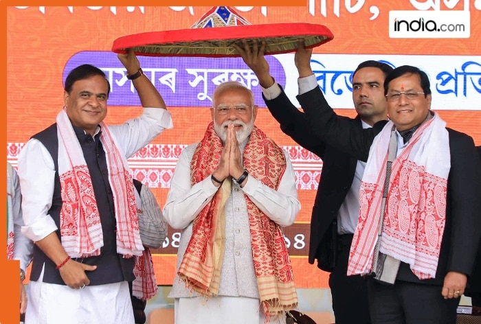 PM Modi inaugurates bridge on Brahmaputra; unveils IIM, data centre in Assam