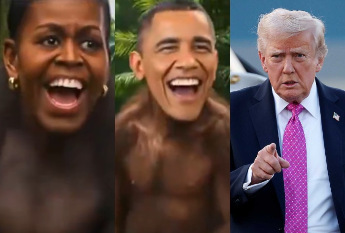 ‘I didn’t make a mistake, won’t apologise’: Donald Trump on derogatory AI video of Barack and Michelle Obama