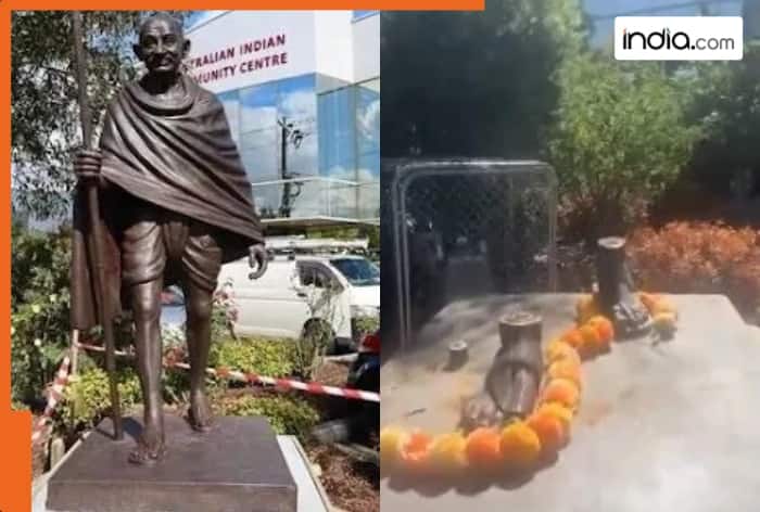 Mahatma Gandhi's bronze statue in Melbourne has been stolen
