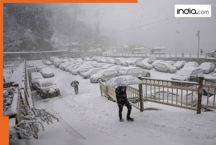 Weather News: Rajasthan hit by rain, hailstones, orange alert for dense fog in Uttar Pradesh and Delhi, rain and snowfall in Himachal Pradesh