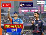 India vs USA Live Score: USA को पावरप्ले में तीसरा झटका, मोहम्मद सिराज के 2 विकेट