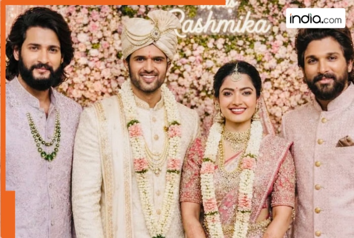 Virosh Wedding: Is viral photo of Rashmika Mandanna and Vijay ...