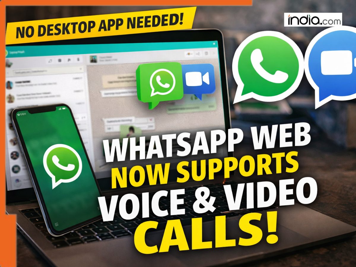 WhatsApp web finally gets voice and video calling support, allowing users to make calls directly from browsers