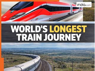 21 दिन का सफर, 18755 KM की दूरी और 13 देश...दुनिया की सबसे लंबी ट्रेन कहां चलती है? किराया सुनकर हिल जाएंगे!