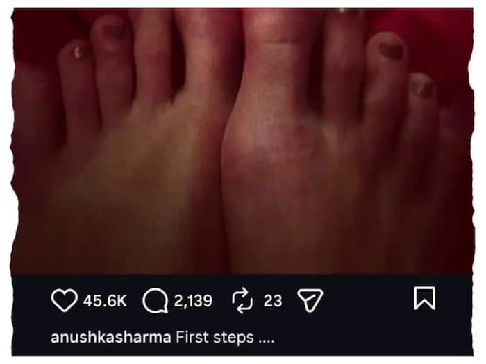 Anushka Sharma First Instagram Post