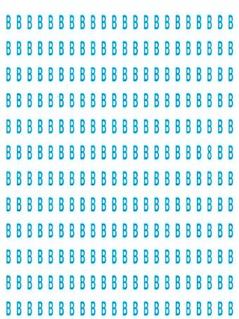 B की प्रचंड भीड़ में दुबक कर बैठा है 8, मगर उसे खोजकर दिखाओ जो जानें