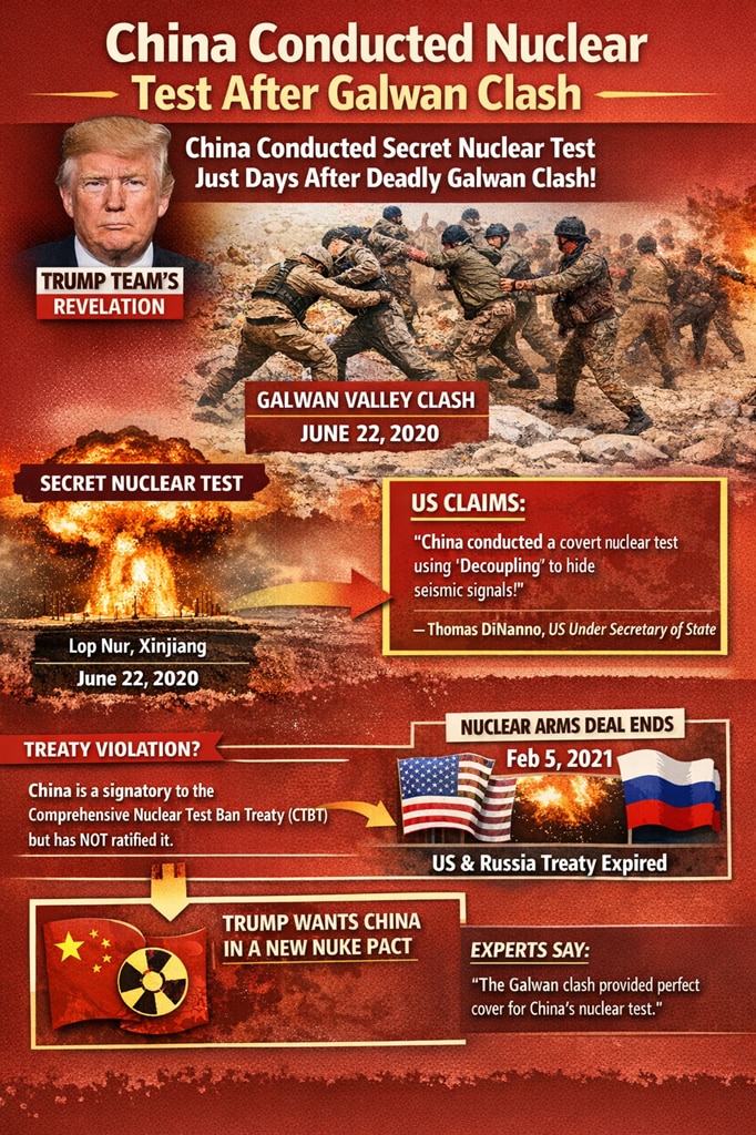 Donald Trump’s team drops big bombshell, says China conducted nuclear test after Galwan clash