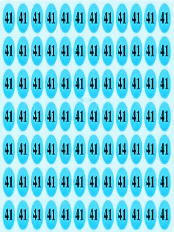 41 के बीच में कहीं तो छिपा है 14, कोई उस्ताद ही ढूंढ पाएगा इसे