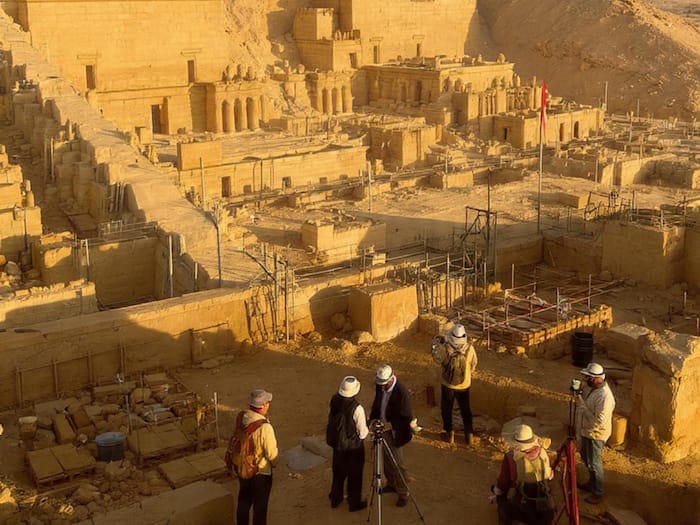 Middle east gold city