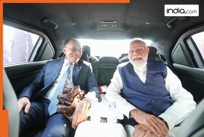 Car diplomacy: PM Modi shares vehicle with PM Anwar Ibrahim in Malaysia, says ‘Celebrating the India-Malaysia people-to-people connect!’