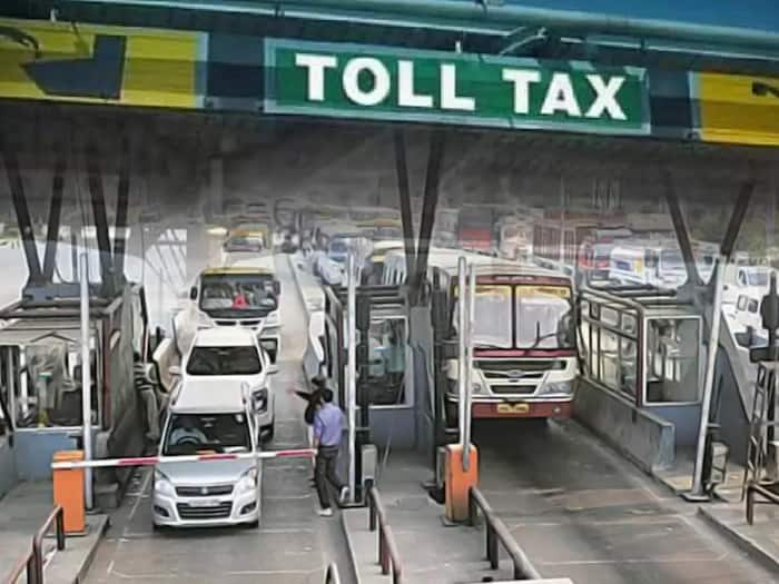 Number plate based toll collection