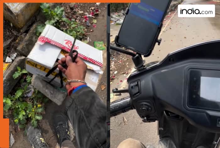 Rapido driver receives order for dumping garbage; internet reacts | Watch viral video