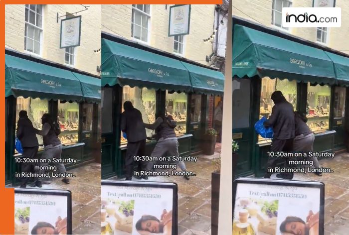 'London is now third world': Daylight jewellery store robbery in Richmond triggers racist comments | Watch viral video