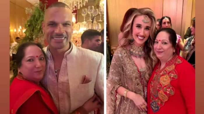Shikhar Dhawan Sangeet Photos