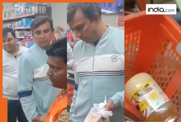 Australian returnee caught stealing ghee, honey from store in Haryana; viral video leaves internet amazed