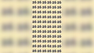 गणित के 26 की भीड़ में कहां छिपा है 62 नंबर, अगर दम है तो खोज लो आज