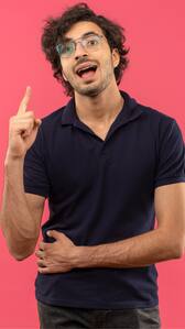 Regular Fit Polo Neck T Shirt for Men