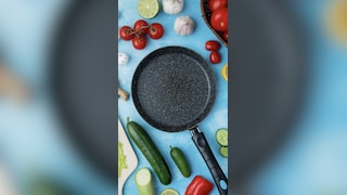 Durable Induction Base Tawa with Cool Handle