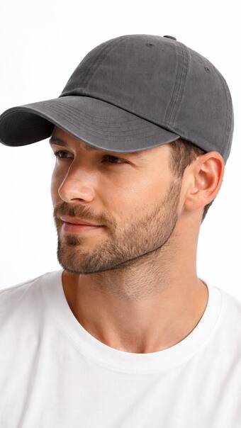 Breathable Summer Cap for Men Adjustable Fit