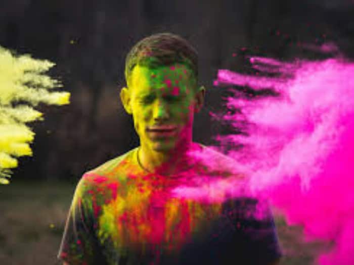 Holi colours