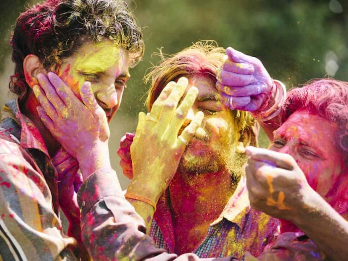 Holi colours