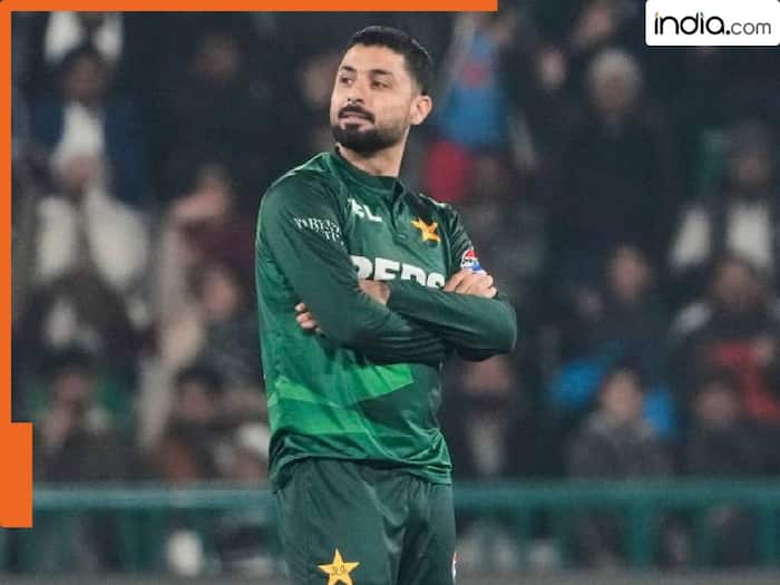 Abrar Ahmed reacts after signing with Sunrisers Leeds