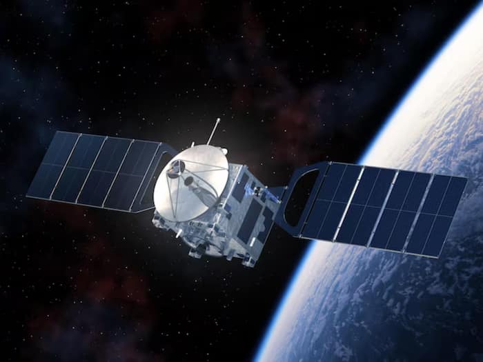 Chinese satellite near Indian satellite