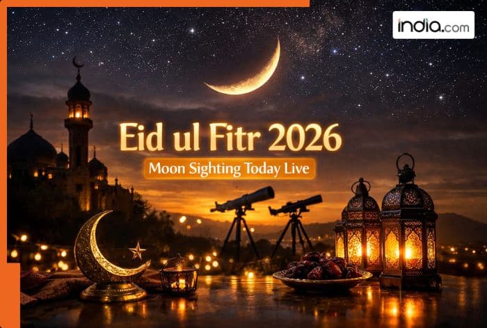 Eid ul Fitr 2026 Moon Sighting Today Live: Will India, Saudi Arabia, Iran, UAE, Pakistan, Bangladesh, Afghanistan celebrate Eid on Thursday?