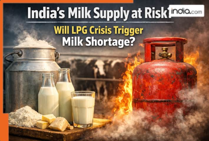 India's milk supply at risk? Will LPG crisis trigger milk shortage in India? Here's what we know