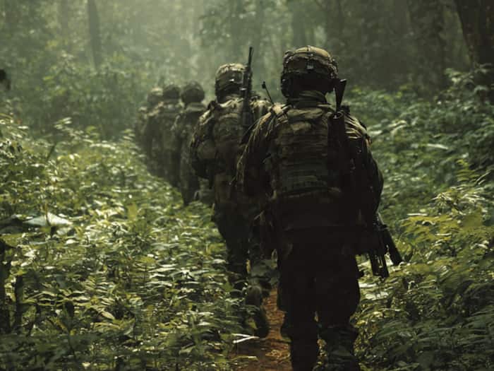 Army warfare training