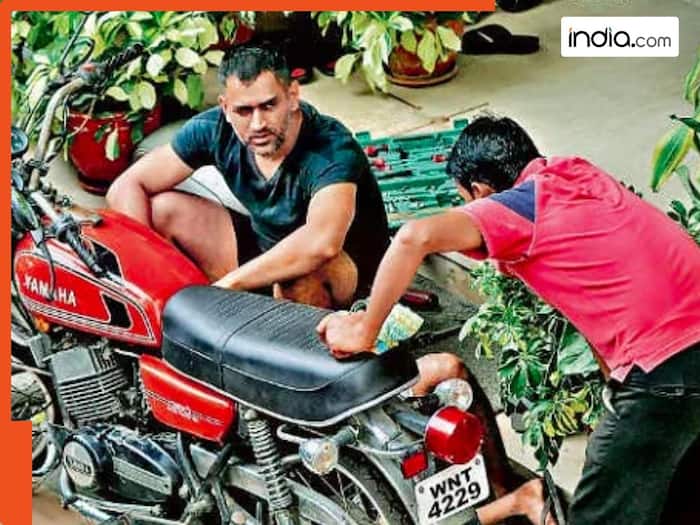 MS dhoni Bike