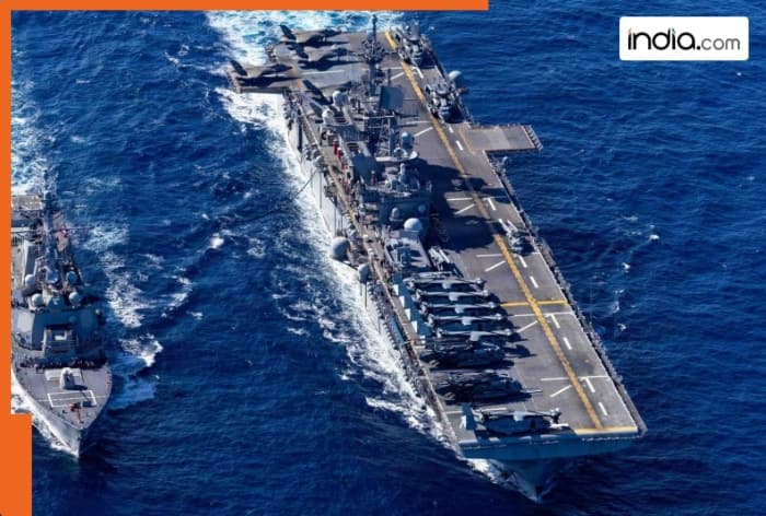 Strait of Hormuz, USA, USS Tripoli, Iran, Kharg Island, Donald Trump, United States, Marine Corps, USS Abraham Lincoln, USS Gerald R Ford, F-35B