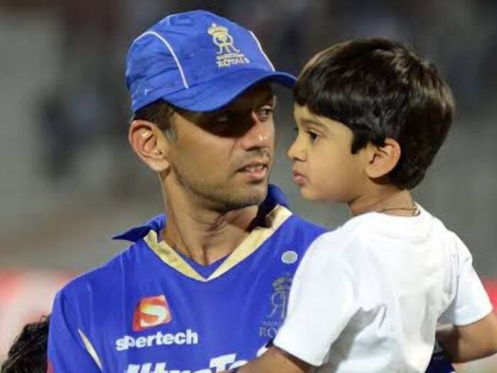 Rahul Dravid with Anvay